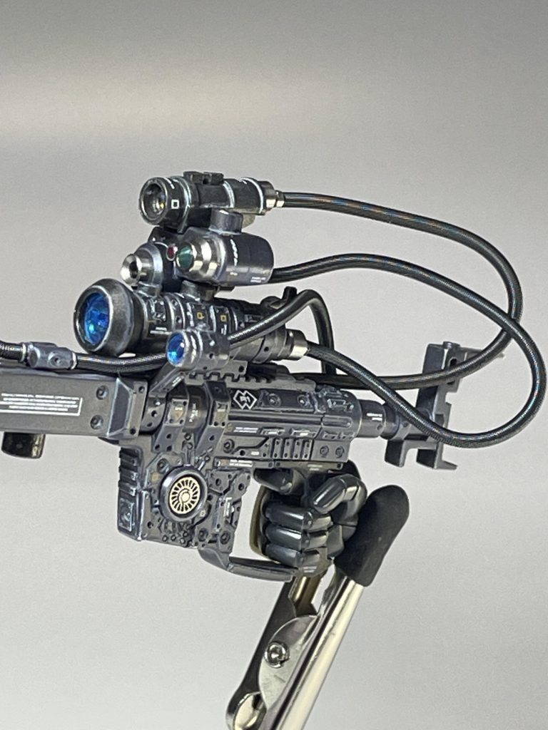 HG ザクⅠスナイパー ビームライフル + ヘッドスコープ–3枚目/制作者：takiyama08g