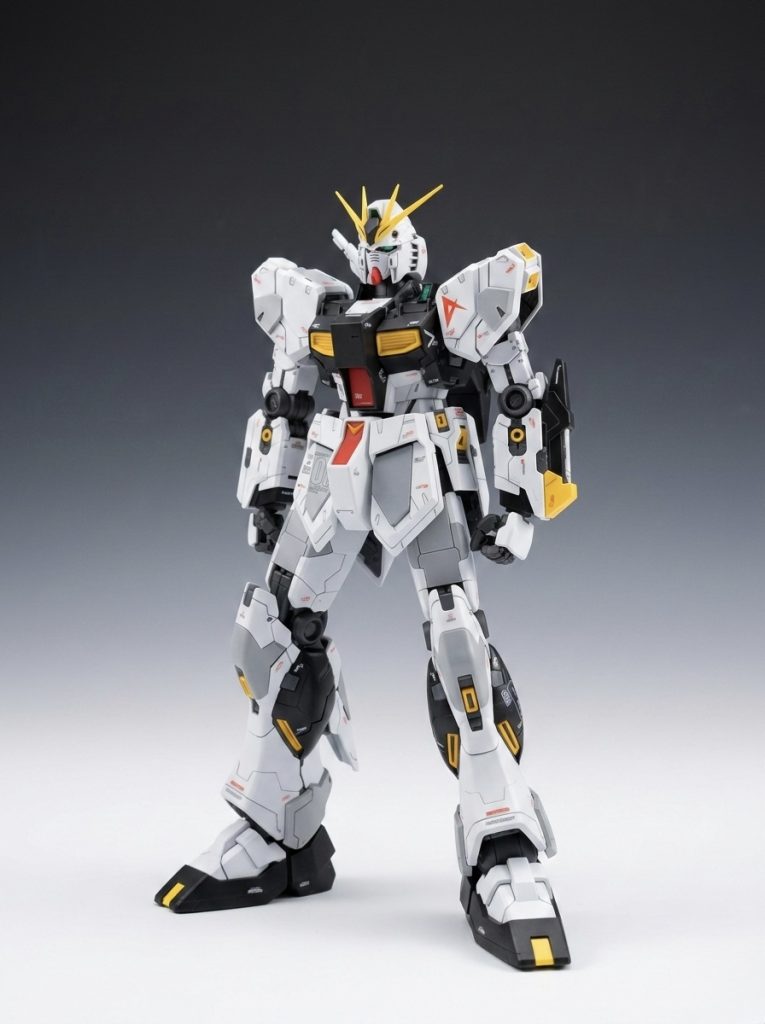 MGを久しぶりに扱いましたがデケェ。笑組みごたえのあるキットでした。パネルのグレーはもっとライトグレーにするつもりだったのに思ったより濃ゆいグレーに。まぁこれもコントラストがはっきりしていて悪くない。