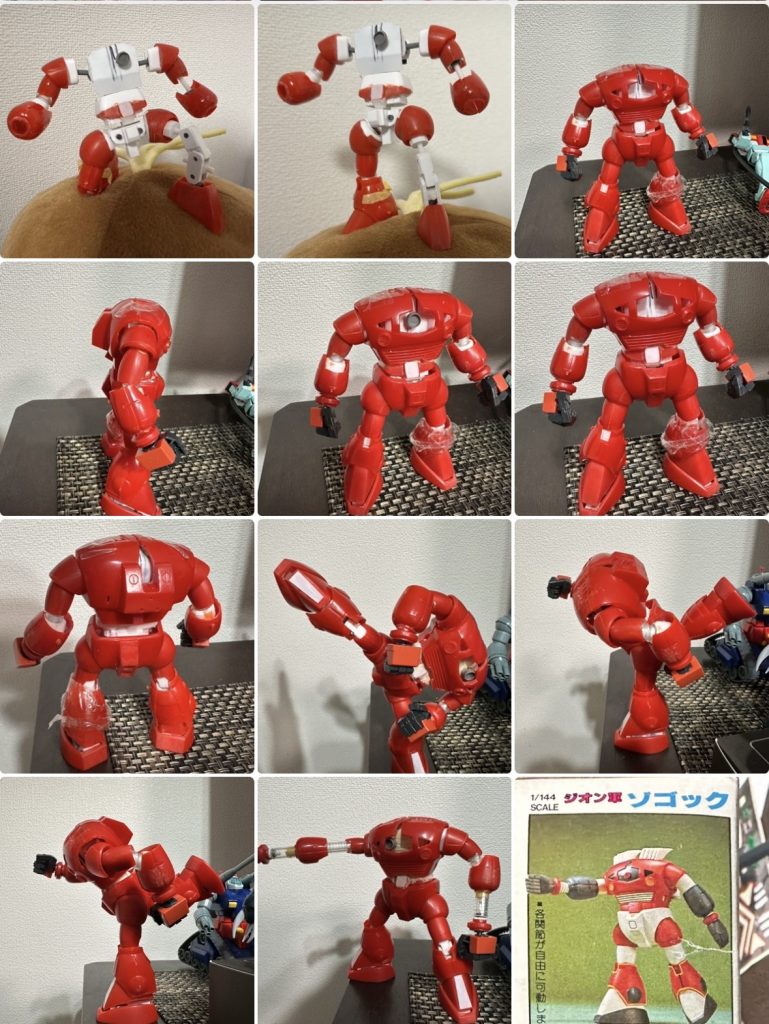 3/10頃ほぼ工作が完了この後、接着、合わせ目消しやら筋ボリやらやってます。&nbsp;