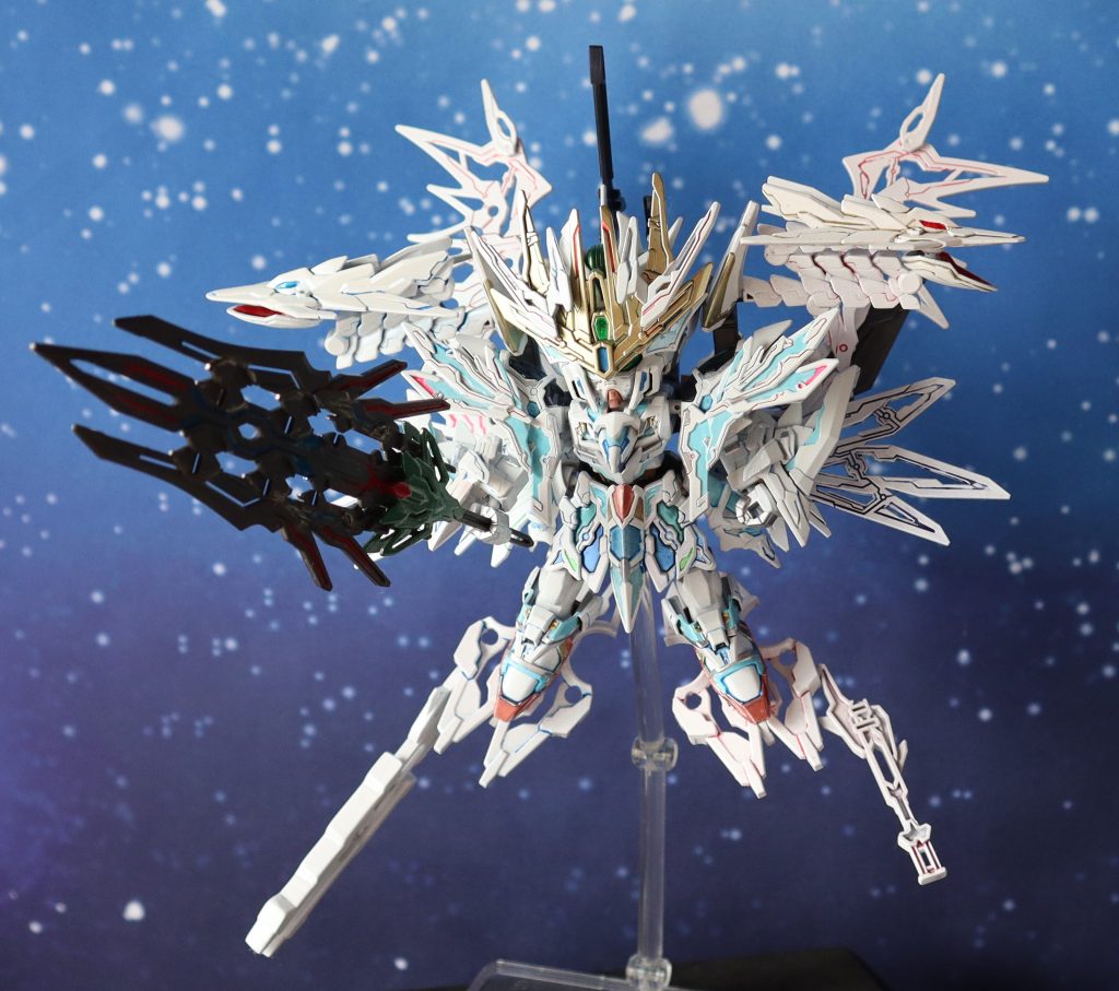 両肩の龍は阿吽をイメージして閉じた口と開いた口にしております。