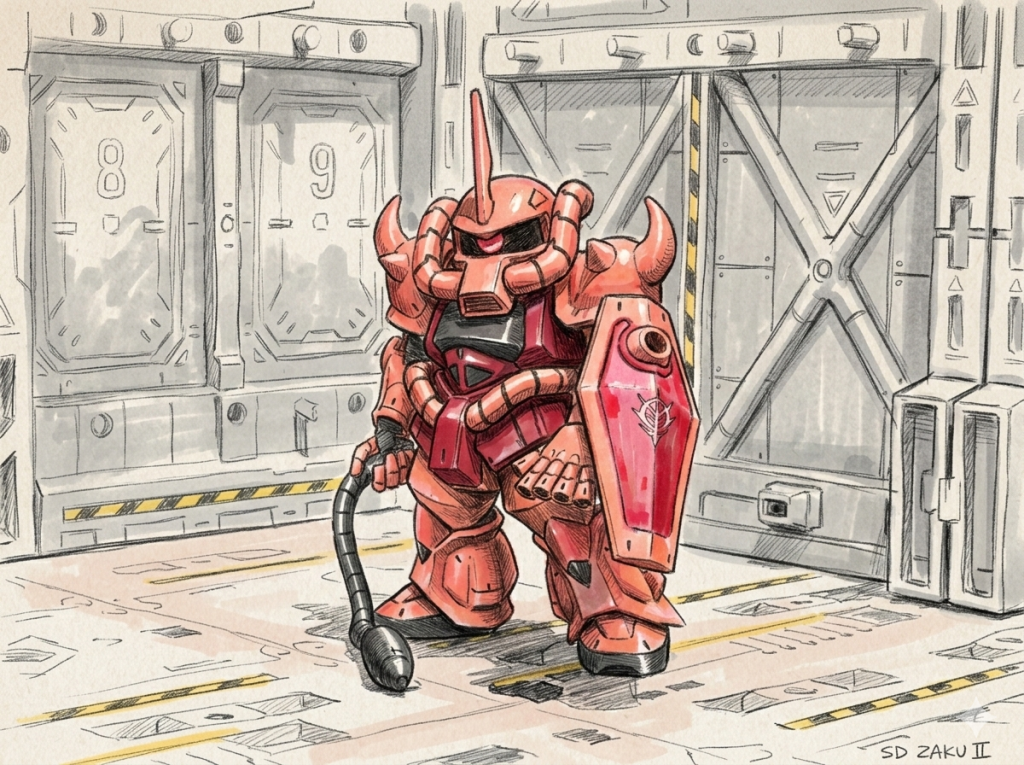 MS-07B グフ（ver.シャア・アズナブル）