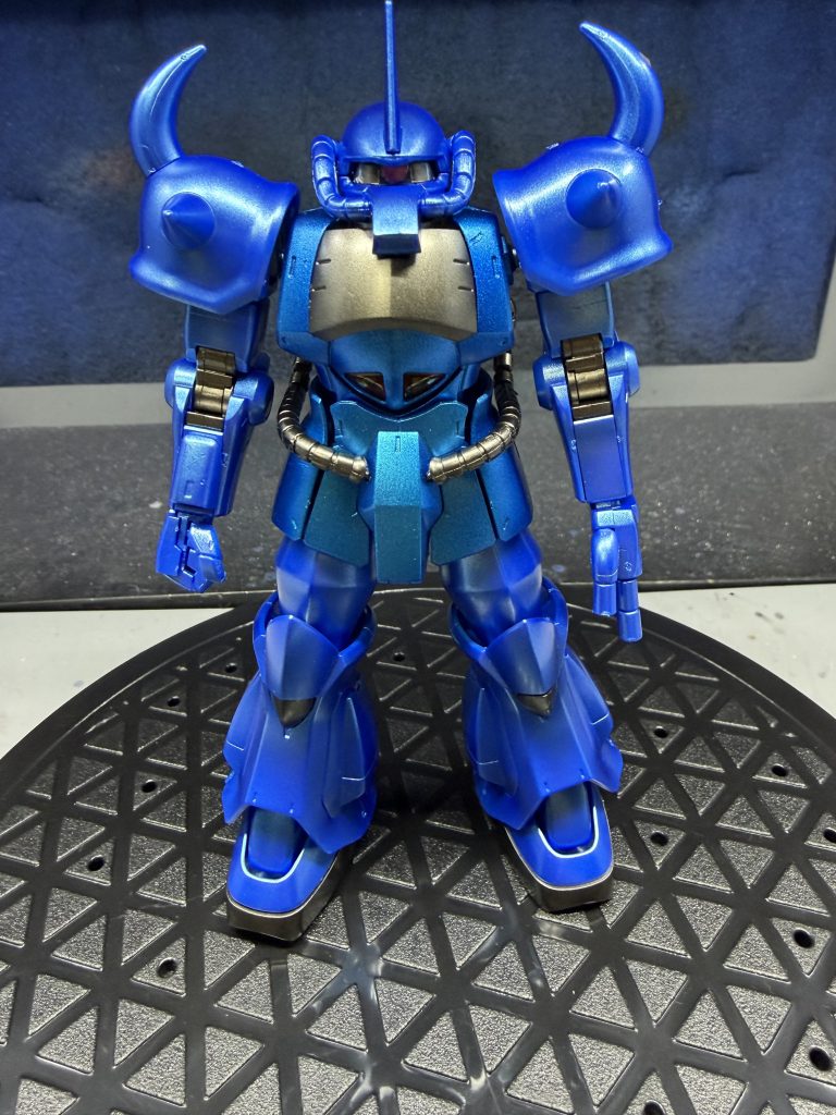 HG グフ　メタリック塗装