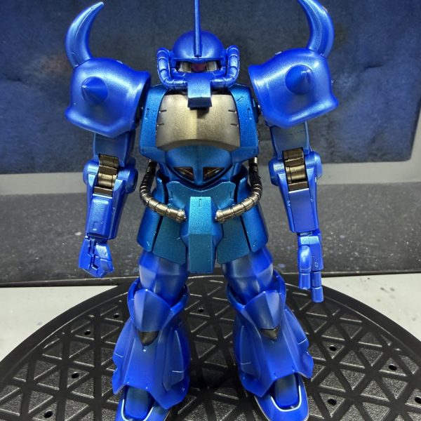 HG グフ　メタリック塗装