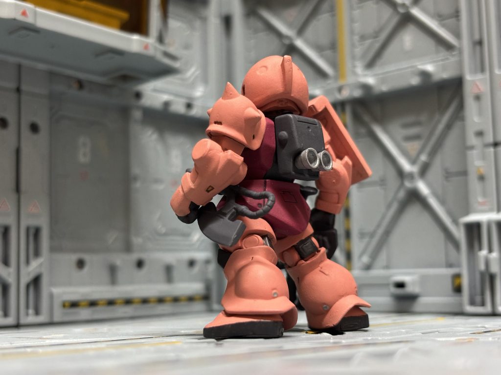 MS-05S シャア専用ザクI–6枚目/制作者：ガンダムおじ３