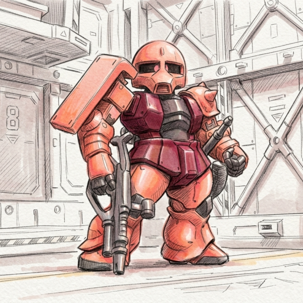 MS-05S シャア専用ザクI