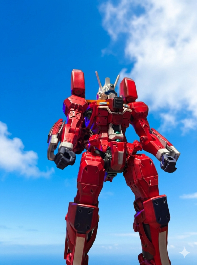 立ち上がったシーンです。