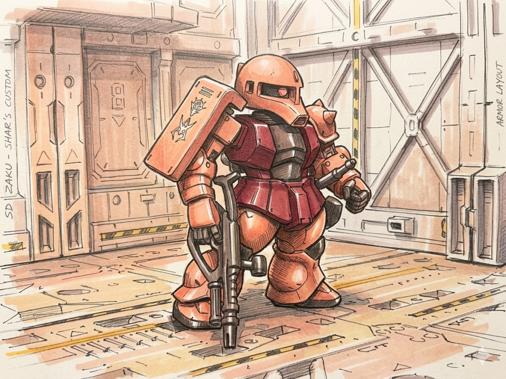 MS-05S ザクI（シャア専用）