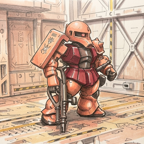 MS-05S ザクI（シャア専用）