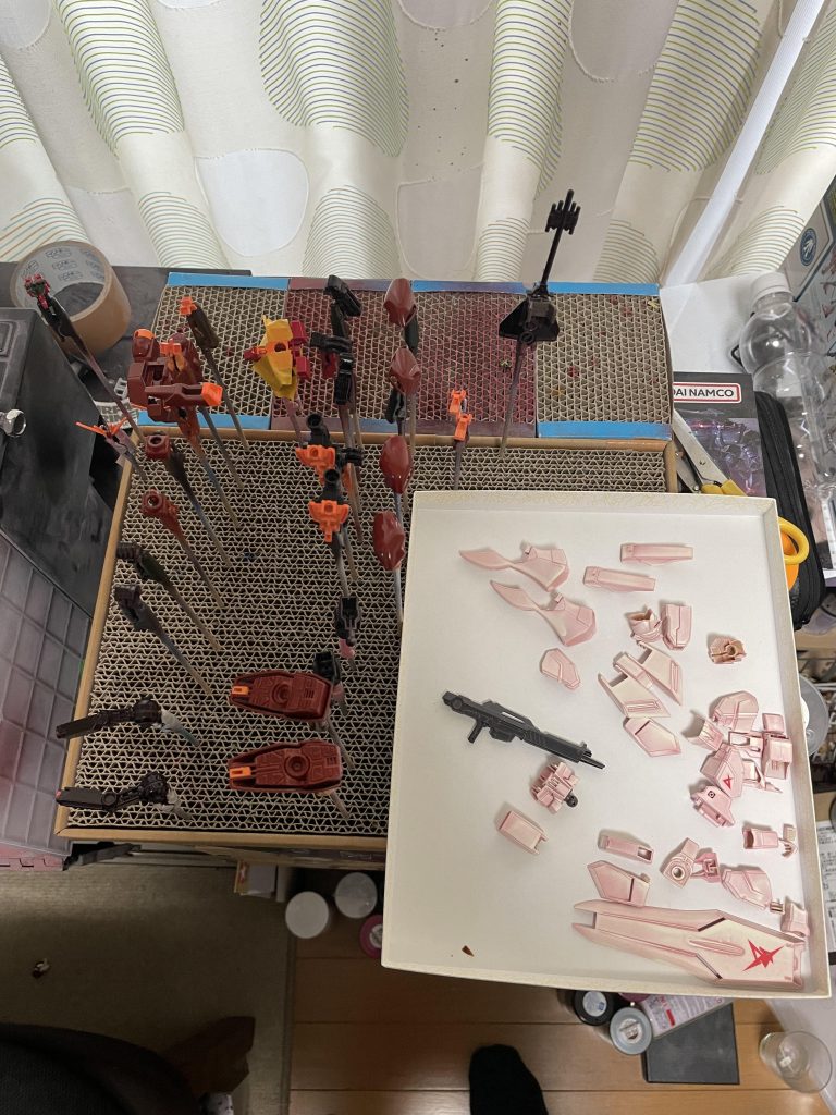 RX-93/νガンダム[アクシズショック]【パルスアレンジ・オブ・カラーモデル】–4枚目/制作者：【電幻龍メンバーズ】ドラグーンの開発部