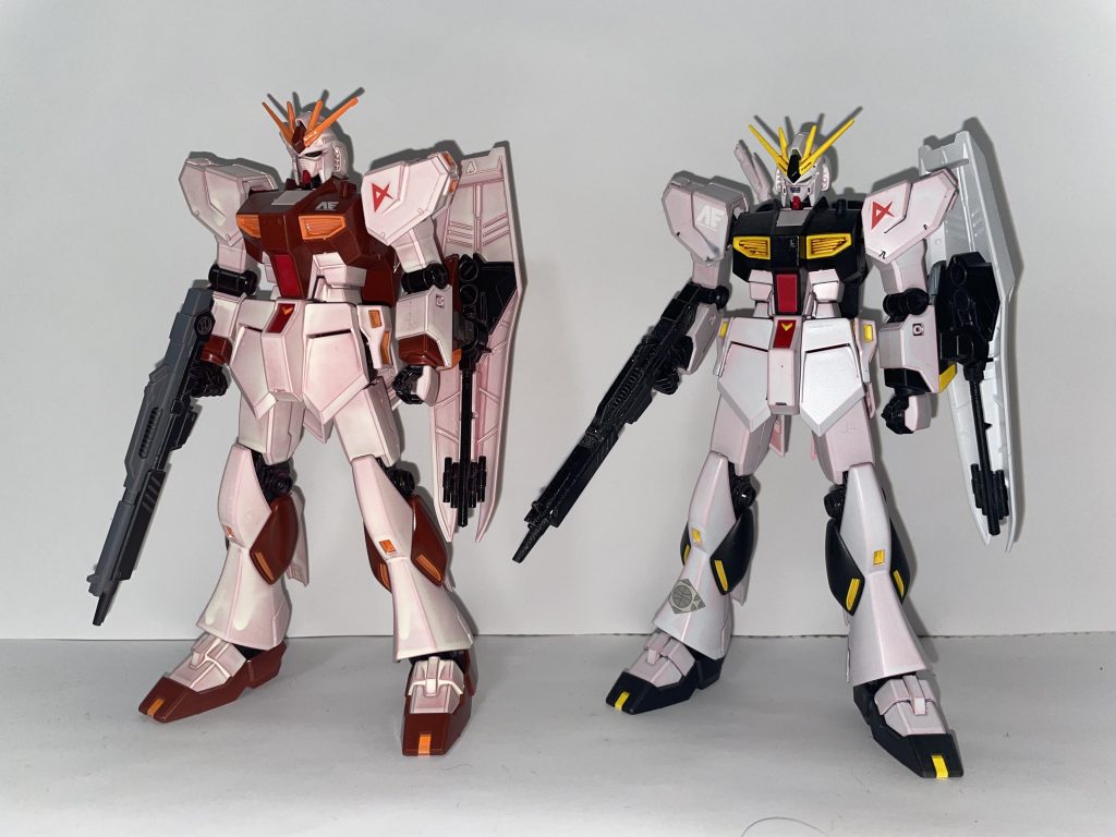 RX-93/νガンダム[アクシズショック]【パルスアレンジ・オブ・カラーモデル】–4枚目/制作者：【電幻龍メンバーズ】ドラグーンの開発部