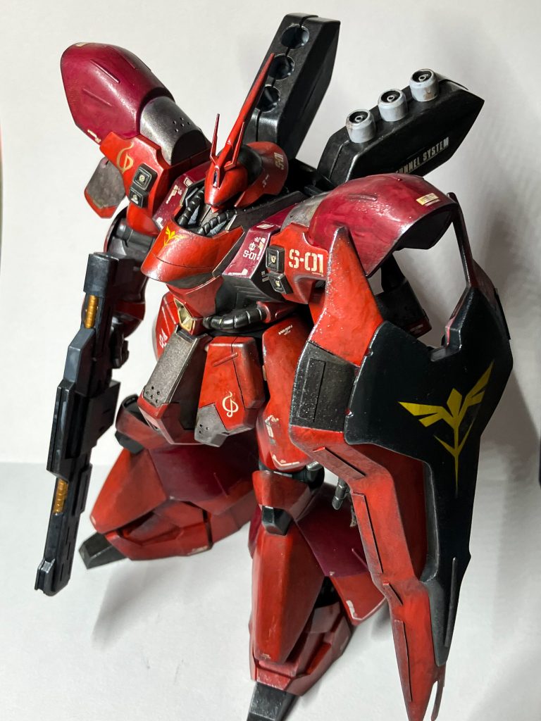 HGUC サザビー試作最終調整機–3枚目/制作者：週末のリキ丸仙人