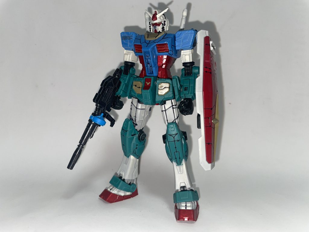 RX-78F00／E/Eガンダム[ネオ・オオサカ建設会社機/軽装仕様]【パルスアレンジ・オブ・カラーモデル】–2枚目/制作者：【電幻龍メンバーズ】ドラグーンの開発部