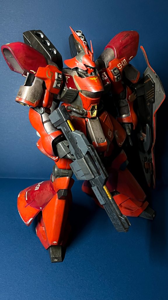 HGUC サザビー試作最終調整機–5枚目/制作者：週末のリキ丸仙人