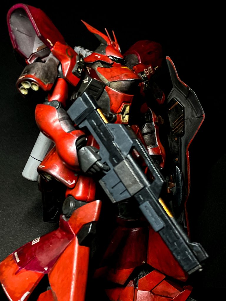 HGUC サザビー試作最終調整機–3枚目/制作者：週末のリキ丸仙人