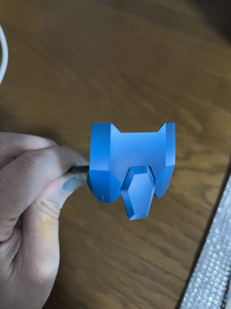 ハイライト後この塗装方法ってマスキングにかなり時間を取るのでもうやりたくないですね