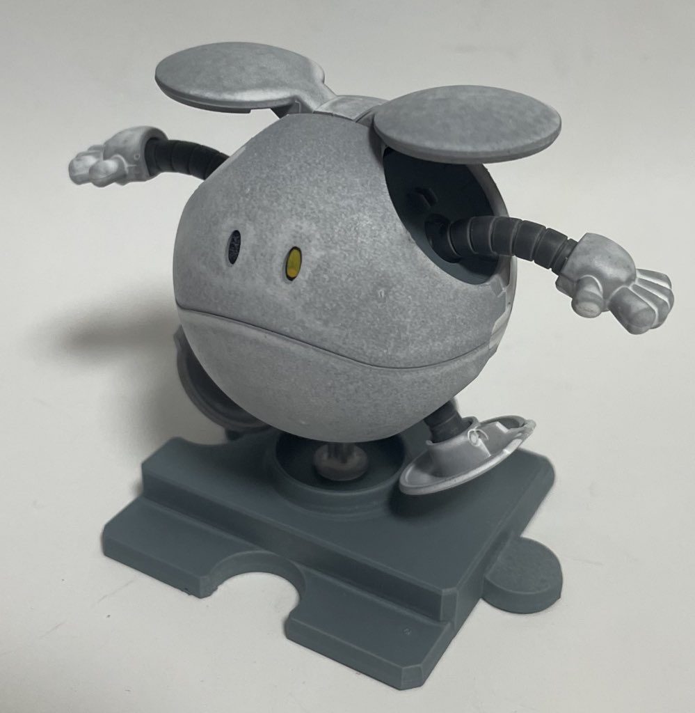 ハロプラ/ペインティングモデルハロ［Aタイプ／ホワイト］【パルスアレンジ・オブ・リアルカラーモデル】–2枚目/制作者：【電幻龍メンバーズ】ドラグーンの開発部