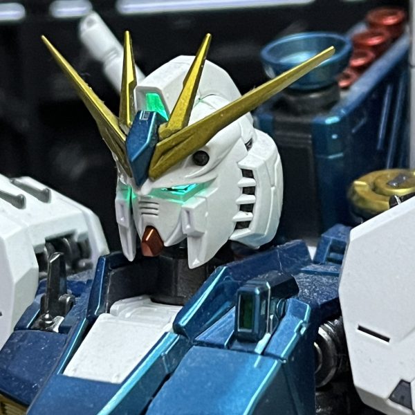 RGνガンダム頭部LED化