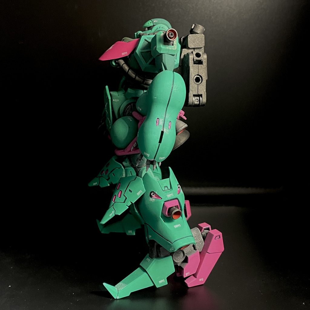 ララァ専用ザクGQwithエルメスモジュール (QBシルエット)–3枚目/制作者：a24