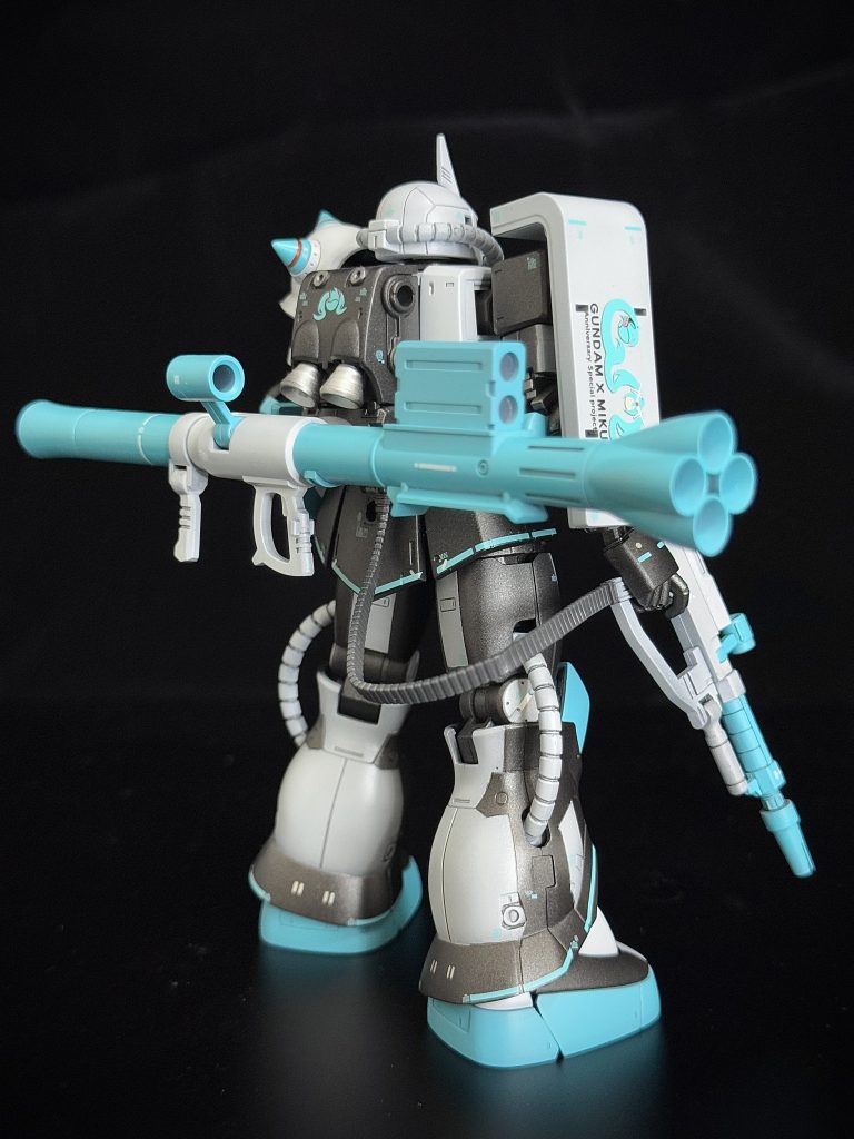 HG ザクII［初音ミクVer.］–4枚目/制作者：ガンプラさんTW