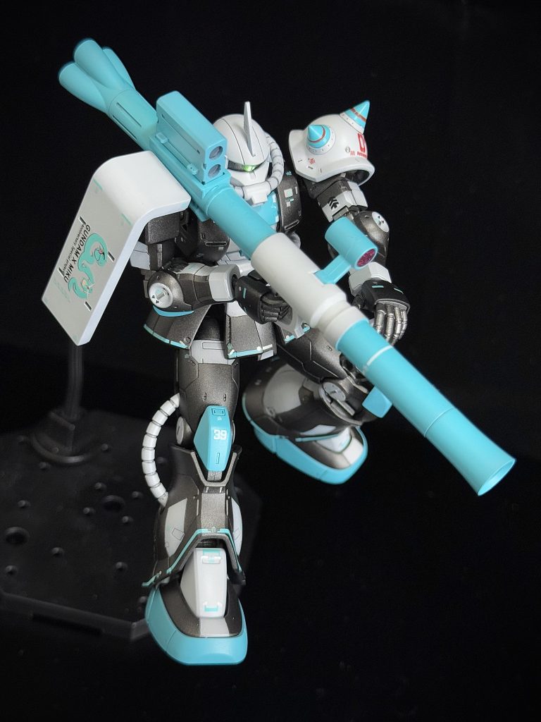 HG ザクII［初音ミクVer.］–2枚目/制作者：ガンプラさんTW