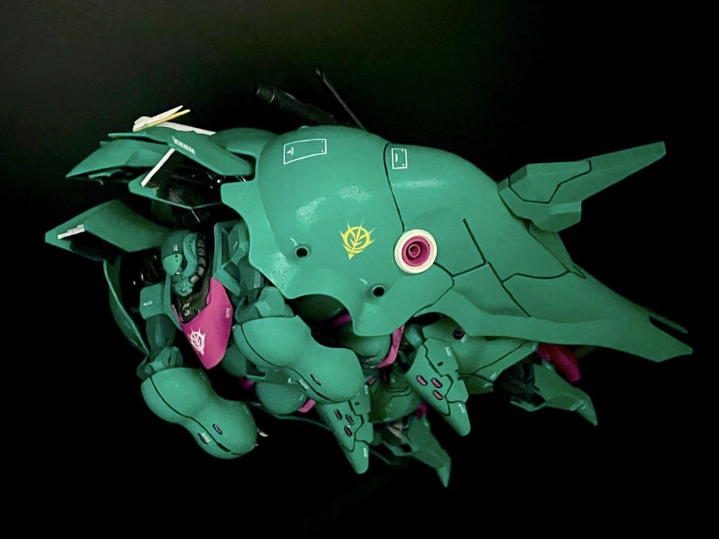 ララァ専用ザク(GQ)withエルメス (QBシルエット)–6枚目/制作者：a24