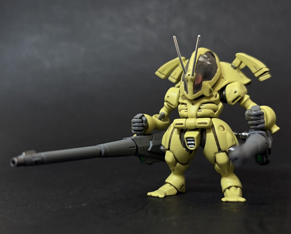 緑がかっているのを黄色寄りに修正ポイントをカラー変更