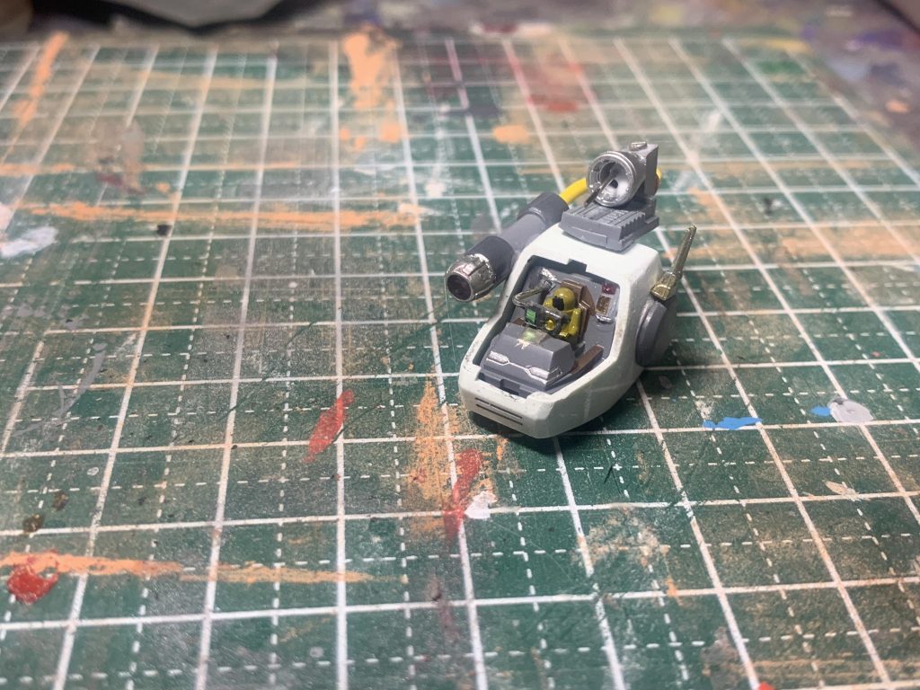 コクピット内。