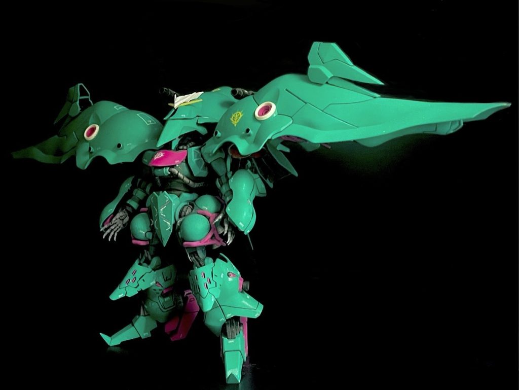 ララァ専用ザク(GQ)withエルメス (QBシルエット)