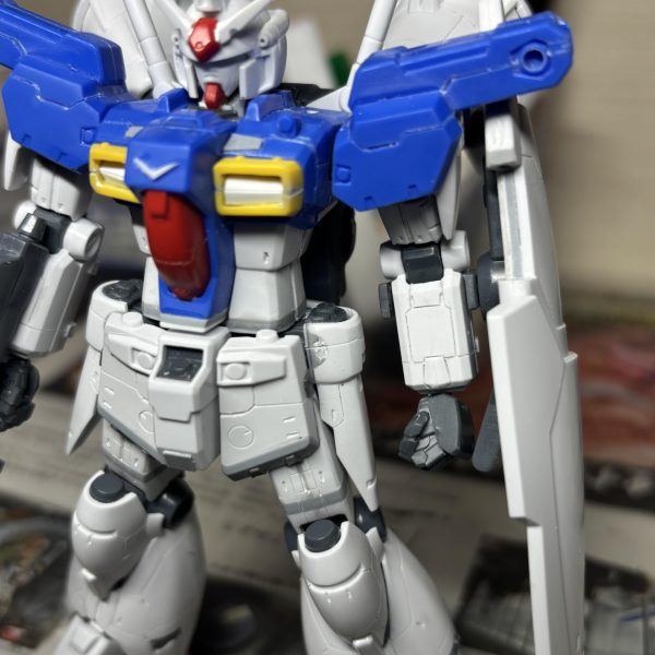 HGUCフルバーニアン制作中です。基本工作があらかた終わりサフ前状態で一旦投稿させていただきました。（5枚目）