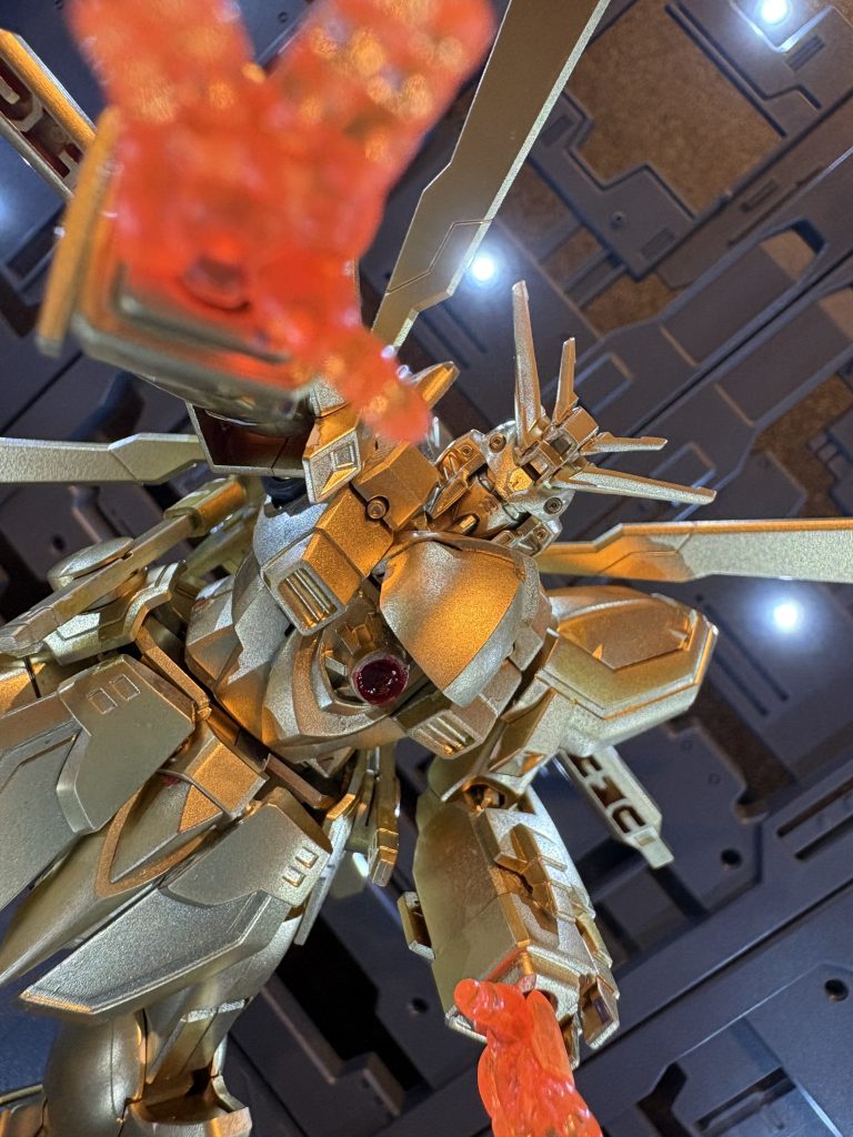 HGゴッドガンダムハイパーモード！