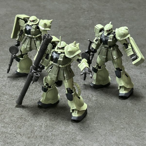 ザク2隊長機　カプセルアクション