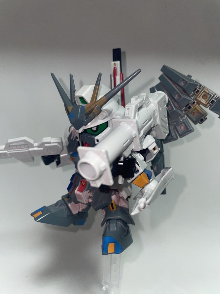 RX-93ff/SD福岡νガンダム[フィンファンネル＋ロングレンジフィンファンネル仕様]【パルスアレンジ・オブ・カスタム＋カラーモデル】–6枚目/制作者：【電幻龍メンバーズ】ドラグーンの開発部