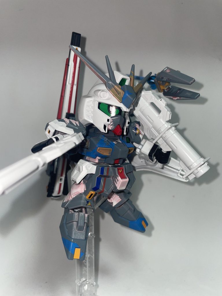 RX-93ff/SD福岡νガンダム[フィンファンネル＋ロングレンジフィンファンネル仕様]【パルスアレンジ・オブ・カスタム＋カラーモデル】–7枚目/制作者：【電幻龍メンバーズ】ドラグーンの開発部