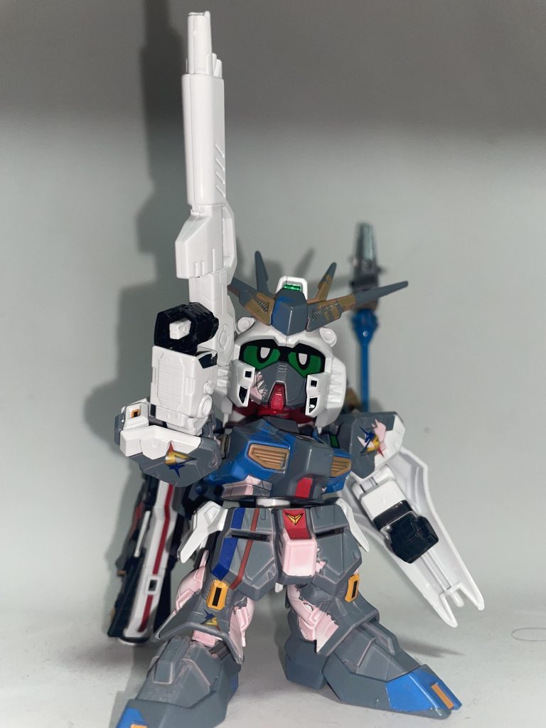 RX-93ff/SD福岡νガンダム[フィンファンネル＋ロングレンジフィンファンネル仕様]【パルスアレンジ・オブ・カスタム＋カラーモデル】–8枚目/制作者：【電幻龍メンバーズ】ドラグーンの開発部