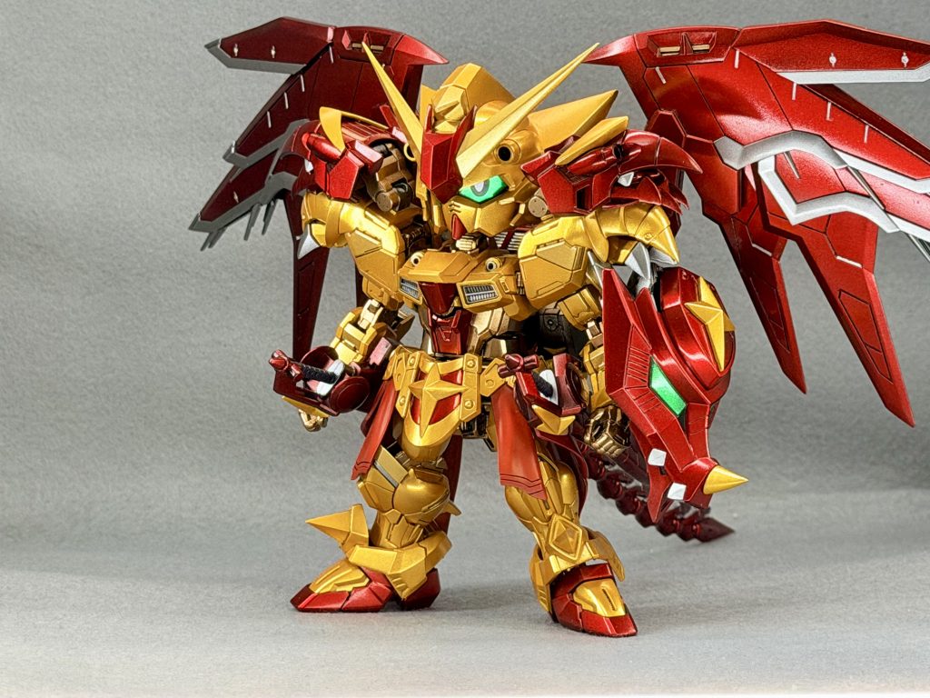 コンセプトとしては、SDだから自我はあるけど、体は機械で自律してるみたいな雰囲気にしたかった。