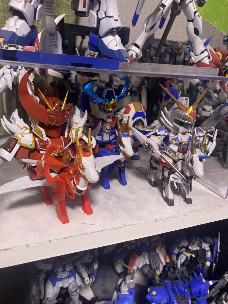 やっと三体が揃った姿が観れます。次は白龍大帝（+蒼龍・紅龍）でしょうか。またやる気が出たら頑張ります！