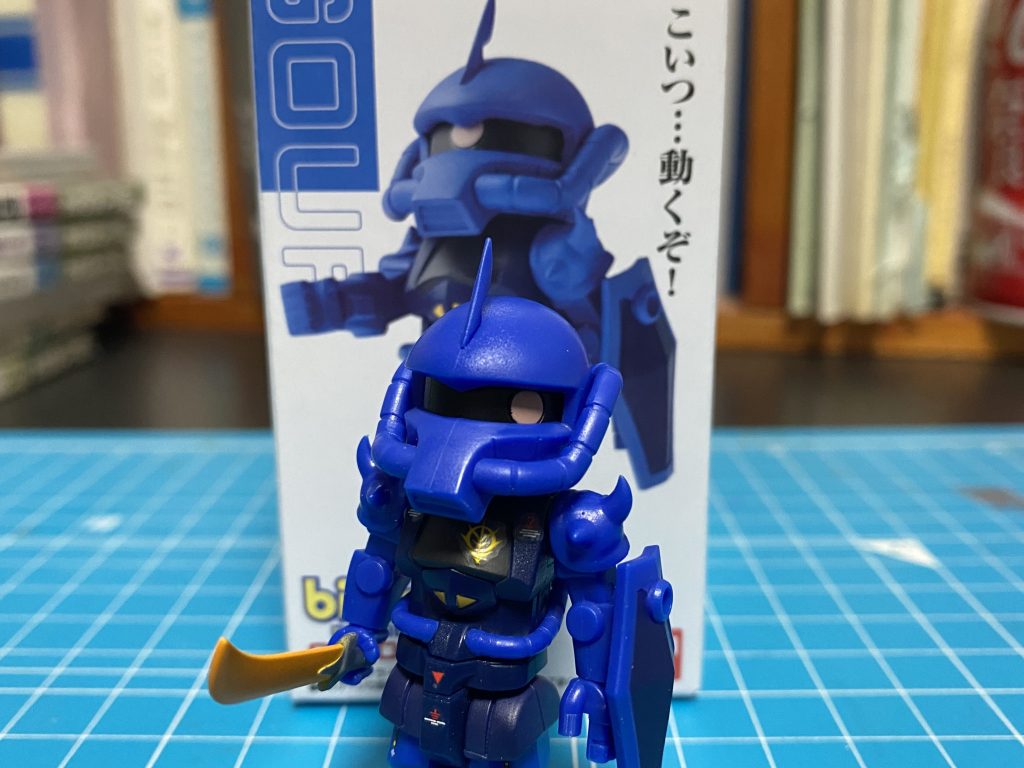 モノアイは、左右に動かせることが出来てポージングはかなり楽しめます。