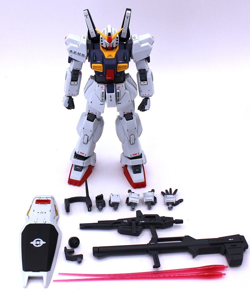 Mk-Ⅱは以前MG2.0を組みましたが、あちらもとても良い出来でした。RG、PG、旧キット1/100あたりもいずれ組んでみたいところです。最後までご覧いただきありがとうございました。