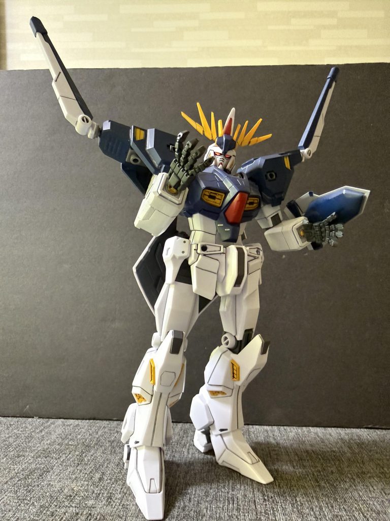 &nbsp;①コアユニット＋フィックスユニット構想従来のMSとは異なり、機体本体（コア）任務特化外装（フィックスユニット）を分離して設計することで、任務ごとに「完成形MS」を変化させる可変戦略兵器構想を実現しようとした。&nbsp;