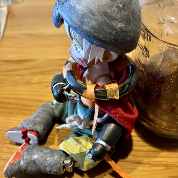 大まかな 形&nbsp;に &nbsp; &nbsp;して細部調整 の 段階まで持っていきます＾＾&nbsp;改修点サムエルぱんつランナーパテ　盛り付けヘルメット等＾＾（4枚目）