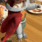 下地サフ要の胴体部　をボールジョイント3ヶ所で関節拡張しました。大まかな　形が整[…]