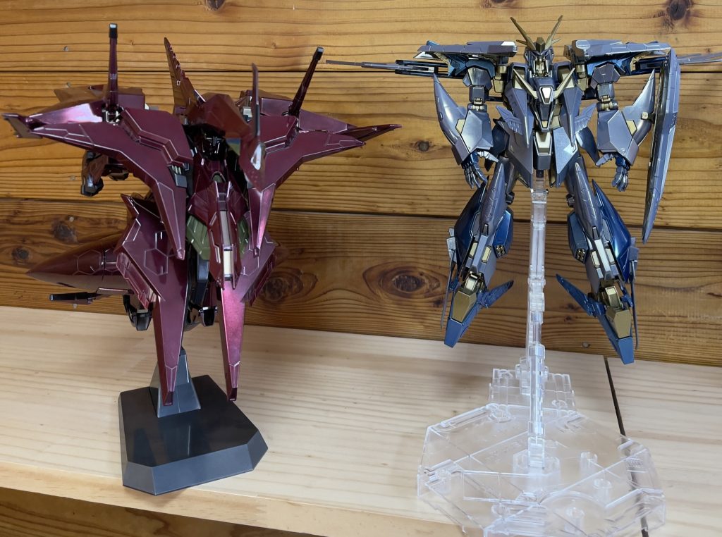 クスィーガンダムとペーネロペーのツーショットです。