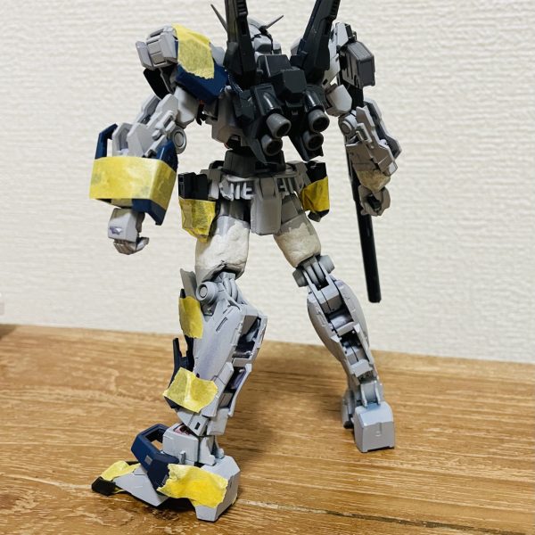 ユニコーンガンダムをベースに大張正已風のガンダムＭＫIIを作っていってますもうすでに顔がオリジナルに道のりは遠い（5枚目）