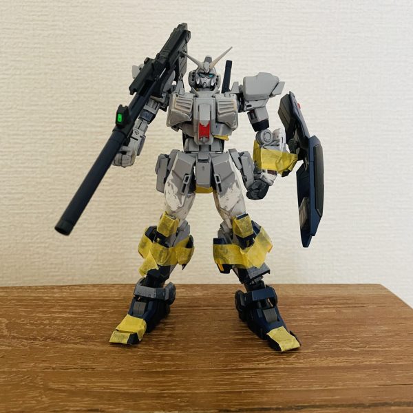 理想の完成予定これ自然にくっつけれるんでしょうか。自信がありません&nbsp;ベースはHGユニコーンパーツにRGマークIIスカートはHGハイニューガンダム（2枚目）