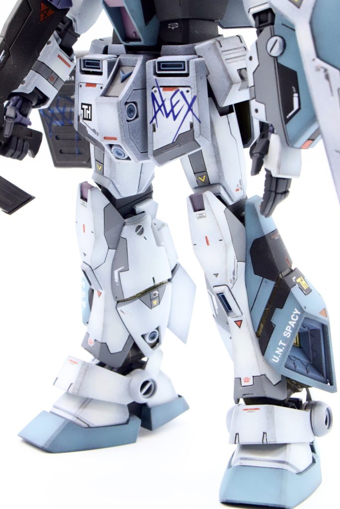 下半身アップ。色分けが楽しかったです。