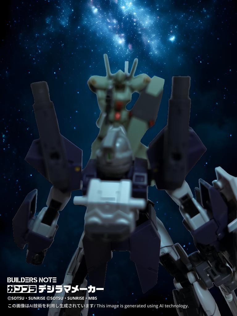 動きを止めたアディス機を横目に、グレッドはこちらを狙うルクレ・ルシハット少尉のジェガンに迫る。