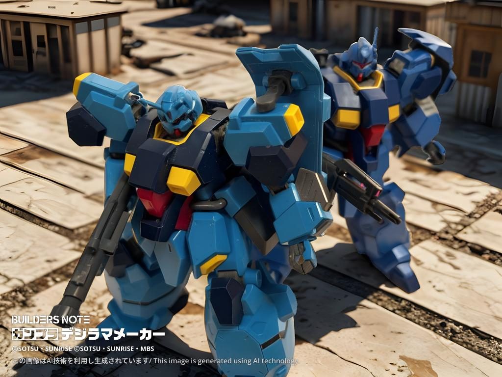 ヒルデマリー機は左腕を振り上げ、隊を前進させた。ヒルデマリー機は別の格納庫にビーム・アサルトライフルを乱射する。そこから二機のＦＤ-０３グスタフ・カールが姿を現した。