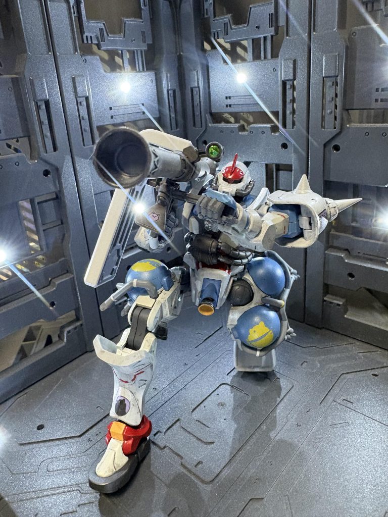 スコープをラビテープで。