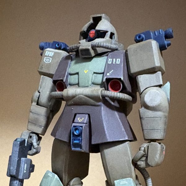 旧キット　強行偵察型ザク　Zガンダム 仕様