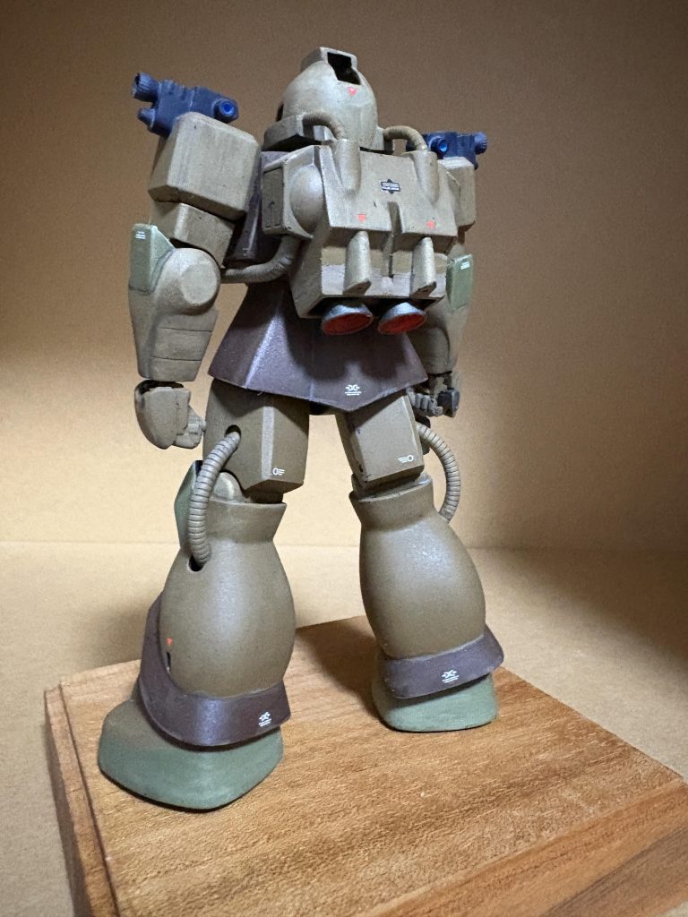 旧キット　強行偵察型ザク　Zガンダム 仕様–4枚目/制作者：スモールワールド工廠